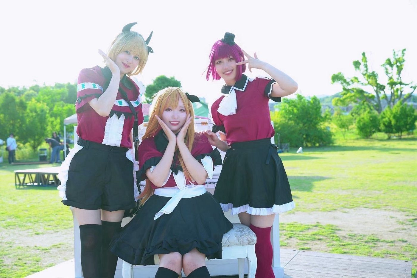 OTO NO KOMACHI cosplay photo shoot